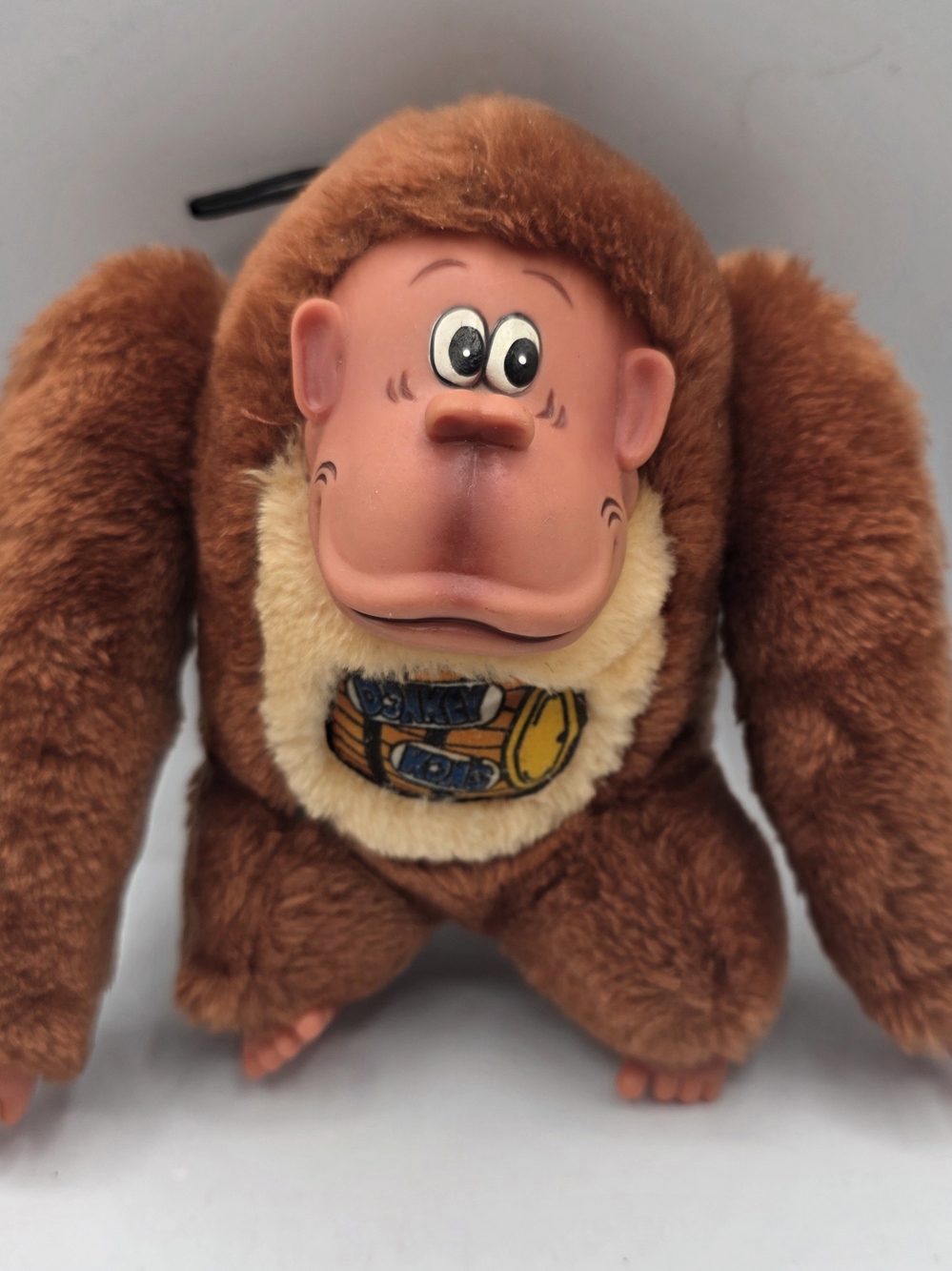 Donkey Kong Bean Plush 7 In Nintendo. No Tag 1982